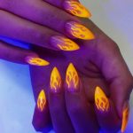 glow-in-the-dark manicures